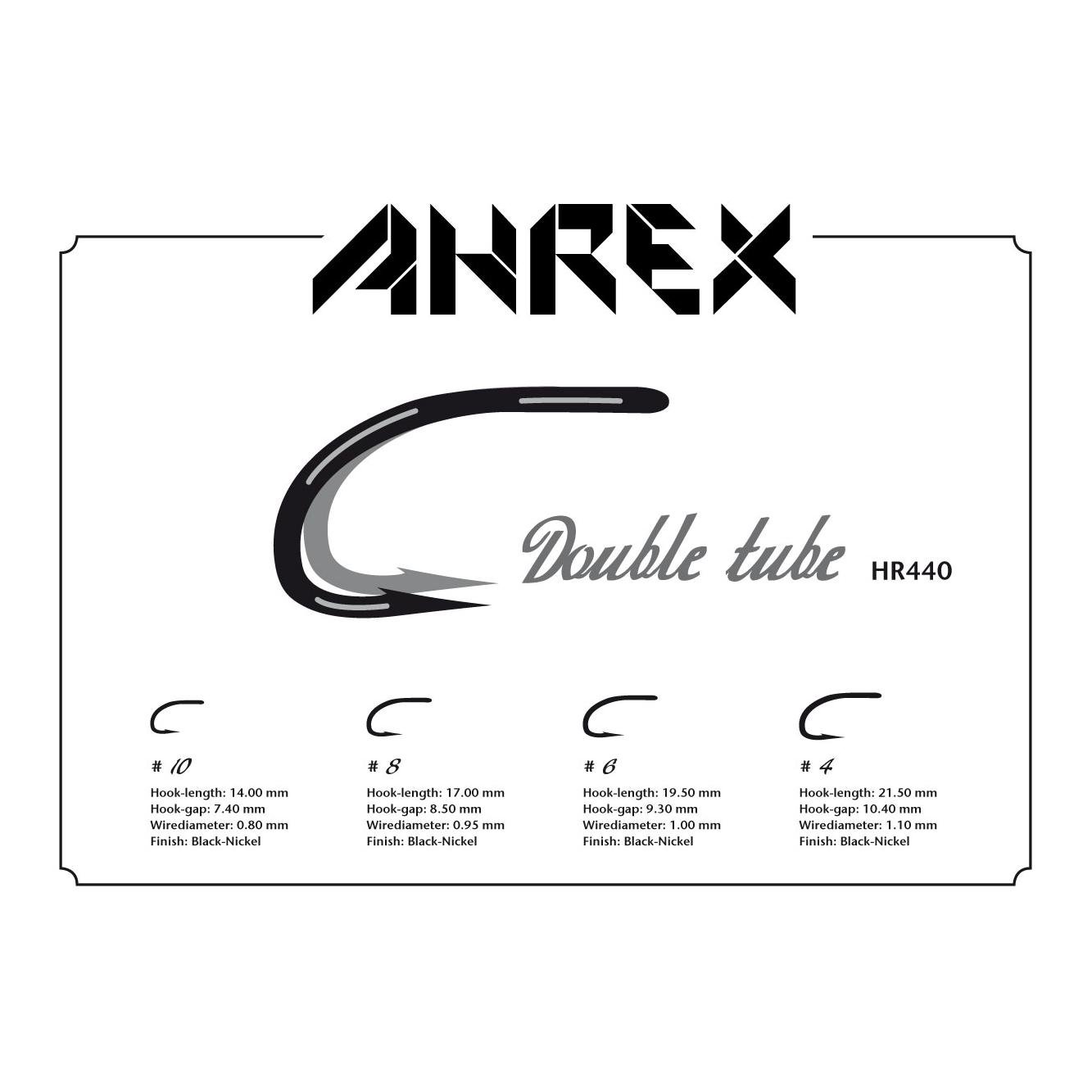 HR440 - Double Tube - Tubehaken