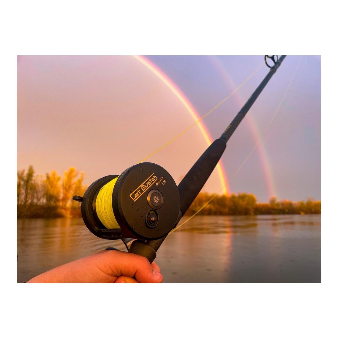 Black Cat Buster LH - BCB 650 Linkshand-Multiplikatorrolle