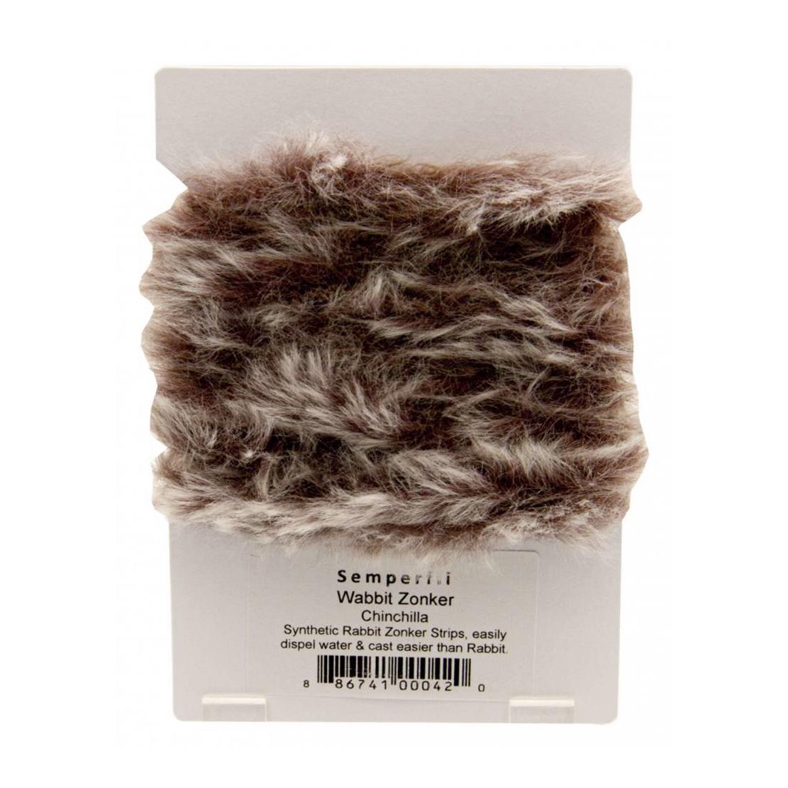 Semperfli Synthetic Rabbit Zonker - Chinchilla