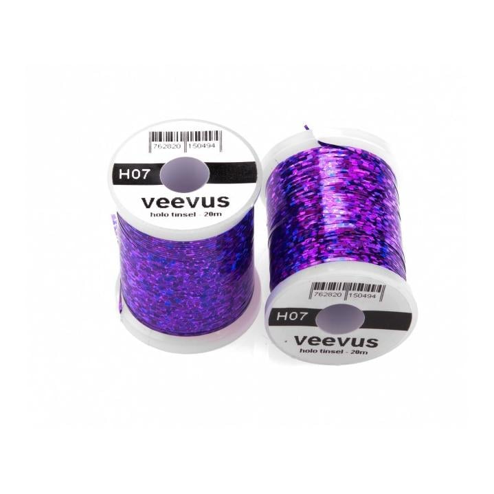 Holographic Tinsel - Purple
