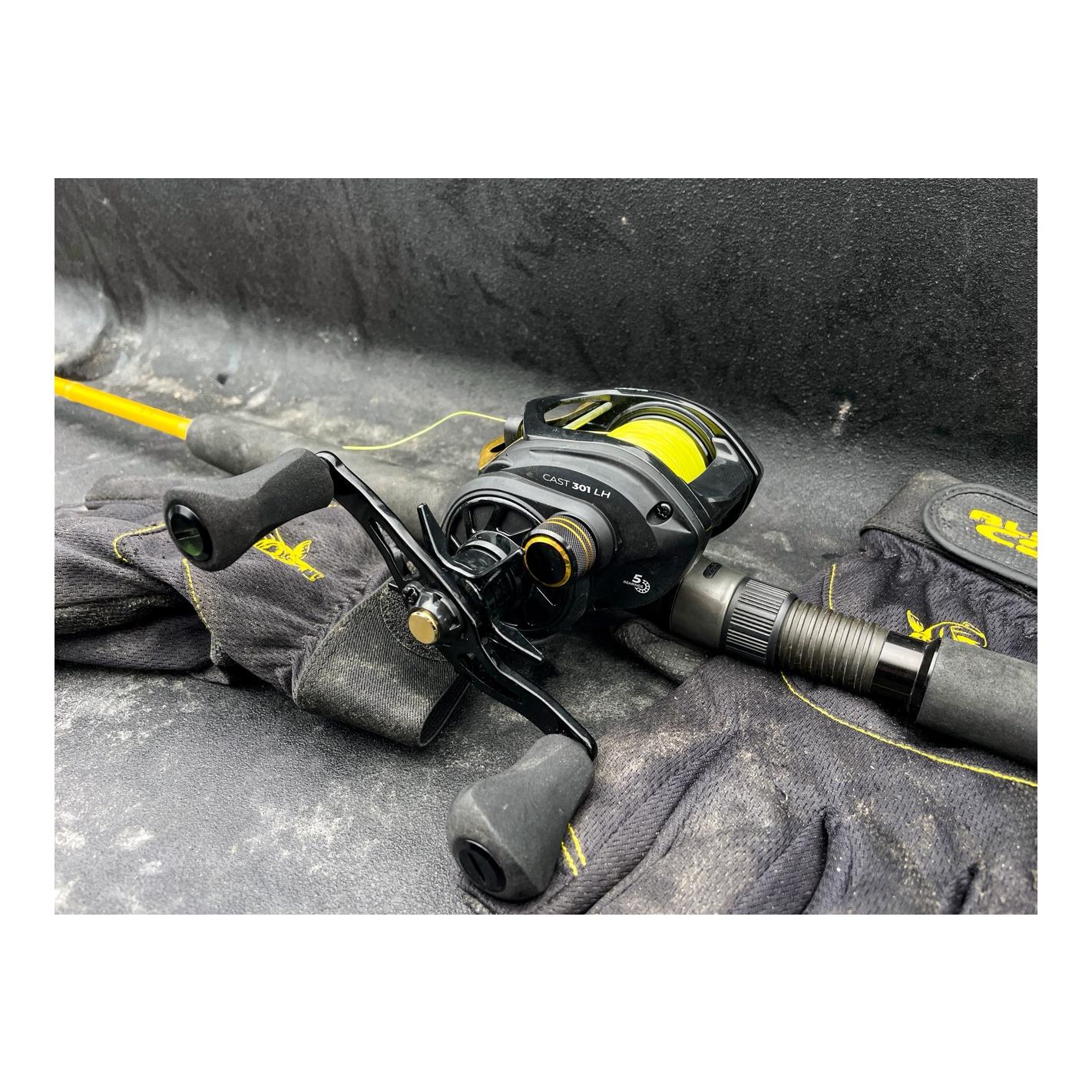 Black Cat Cast 301 LH - Linkshand-Baitcaster