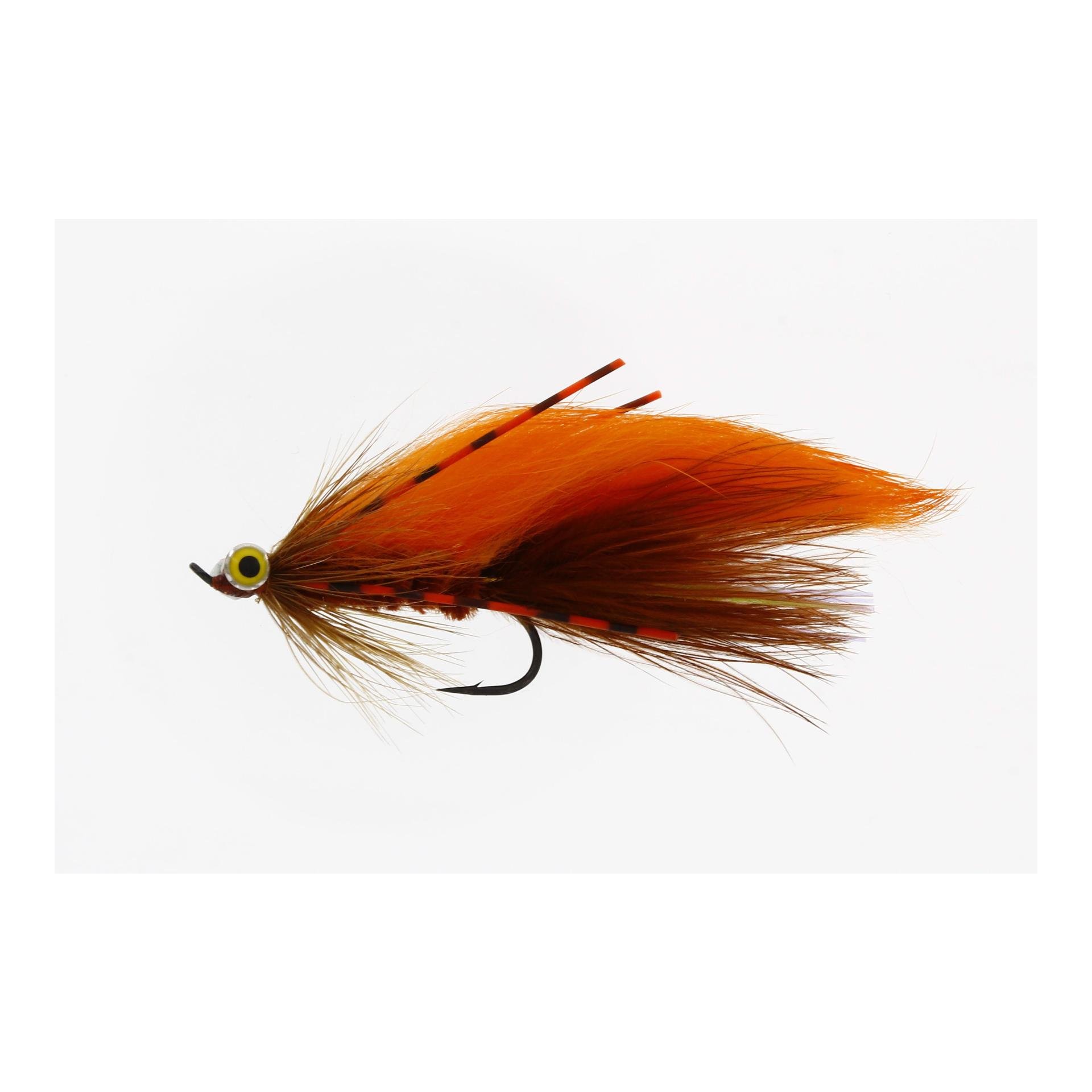 Image of Unique Flies Zonky Brown Orange - Streamer bei fischen.ch