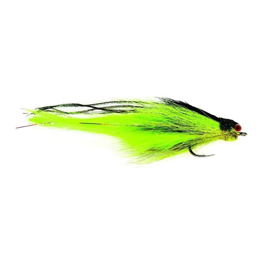 Image of Fulling Mill Andino Deceiver - Chartreuse & Black - Streamer - Chartreuse Black - bei fischen.ch