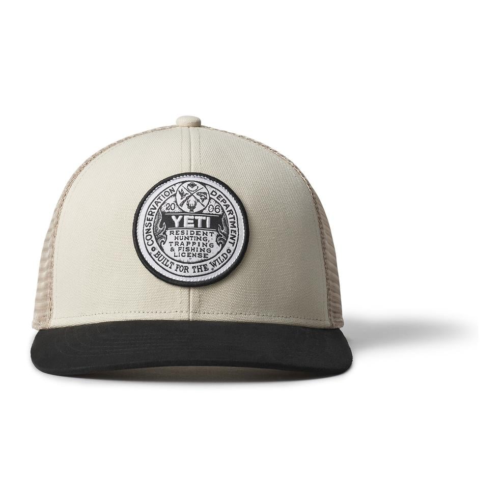 Image of YETI Trapping License Trucker - Cap - Sharptail Taupe - bei fischen.ch