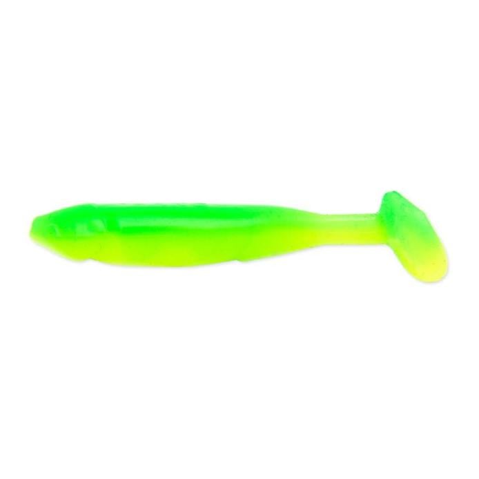 Bass Assassin Crappie Dapper Green / Lime - Gummiköder - Green/Lime -