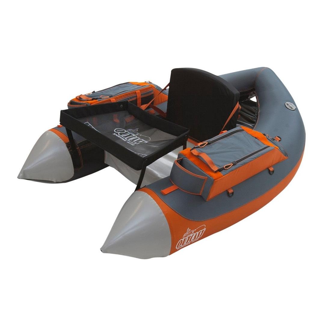 Image of Outcast Fat Cat LCS Gray/Orange - Bellyboat bei fischen.ch