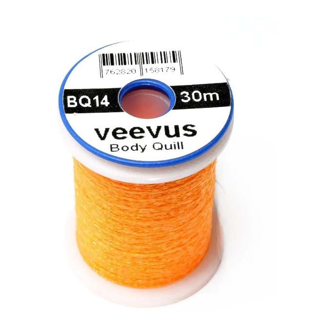Image of Veevus Body Quill - Fluo Orange - Körpermaterial bei fischen.ch