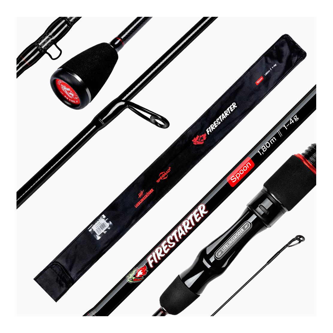 Lieblingsköder Firestarter Spoon - Spinnrute