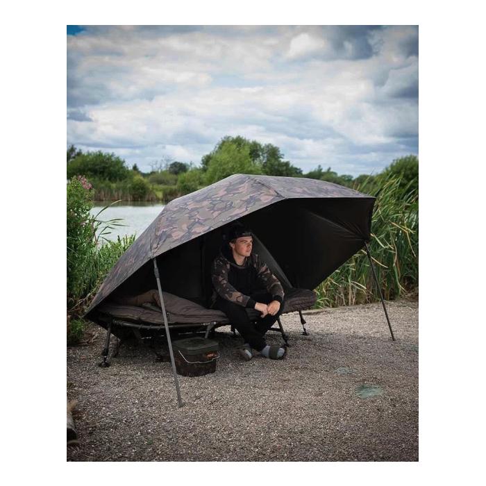 Fox Camo Brolly 60" - Regenschirm zum Karpfenangeln
