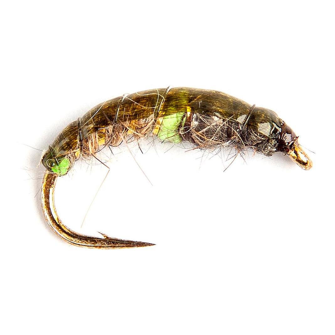 Image of Fulling Mill Czech Mate Green Pea Tungsten - Nymphe bei fischen.ch