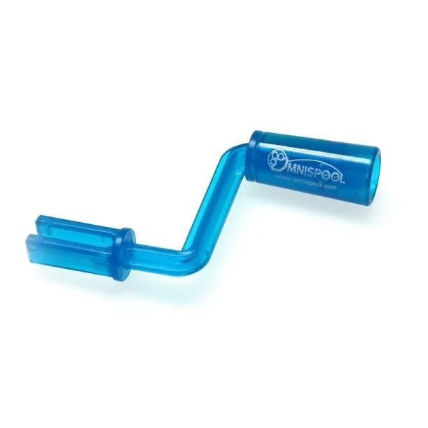 OmniSpool Crank Handle Blue