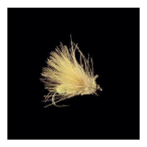 Image of Petitjean MP56 Caddis CDC Olive/Yellow - Trockenfliege bei fischen.ch