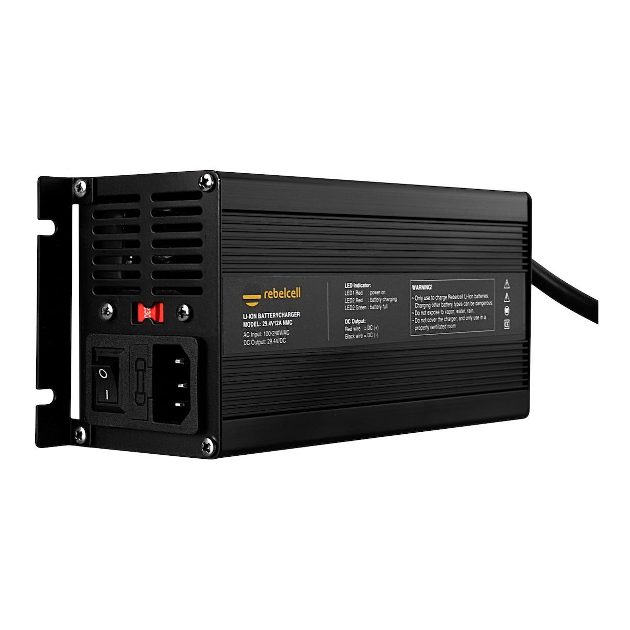 29.4V12A NMC Ladegerät - Ladegerät für 24V Batterien