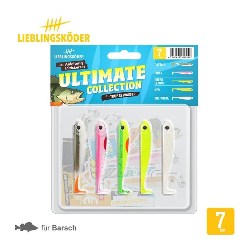 Ultimate Collection trübes Wasser - Gummiköder-Set