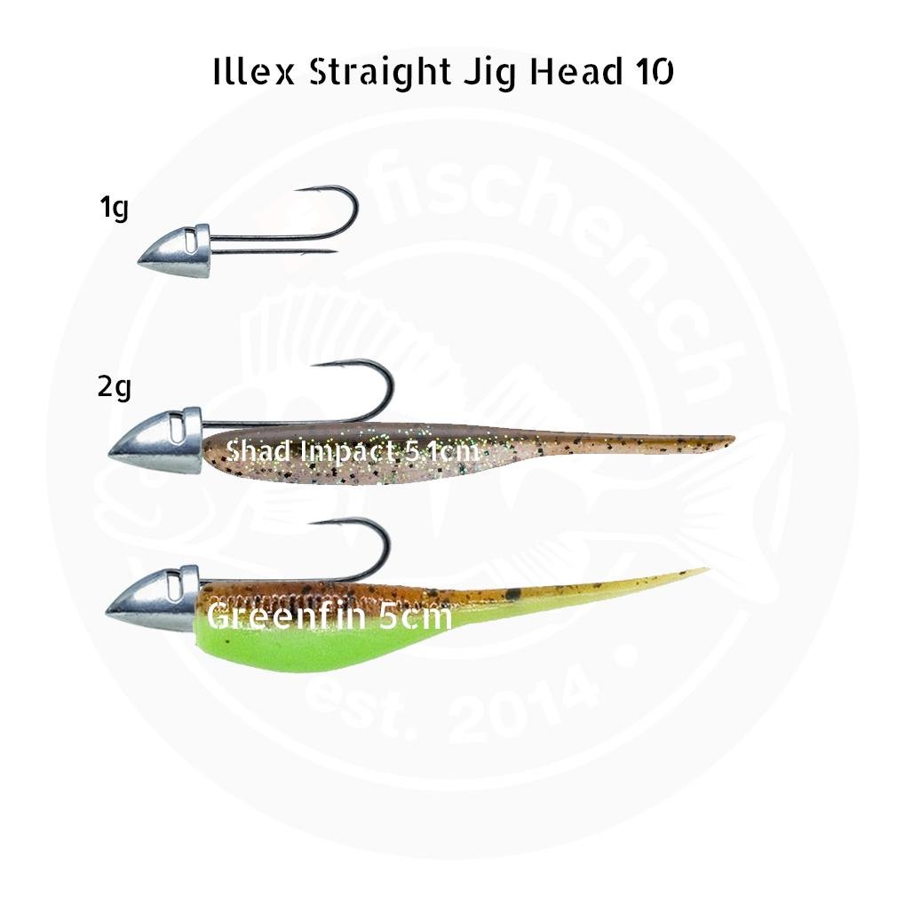 Straight Jig Head - Dart Jigkopf