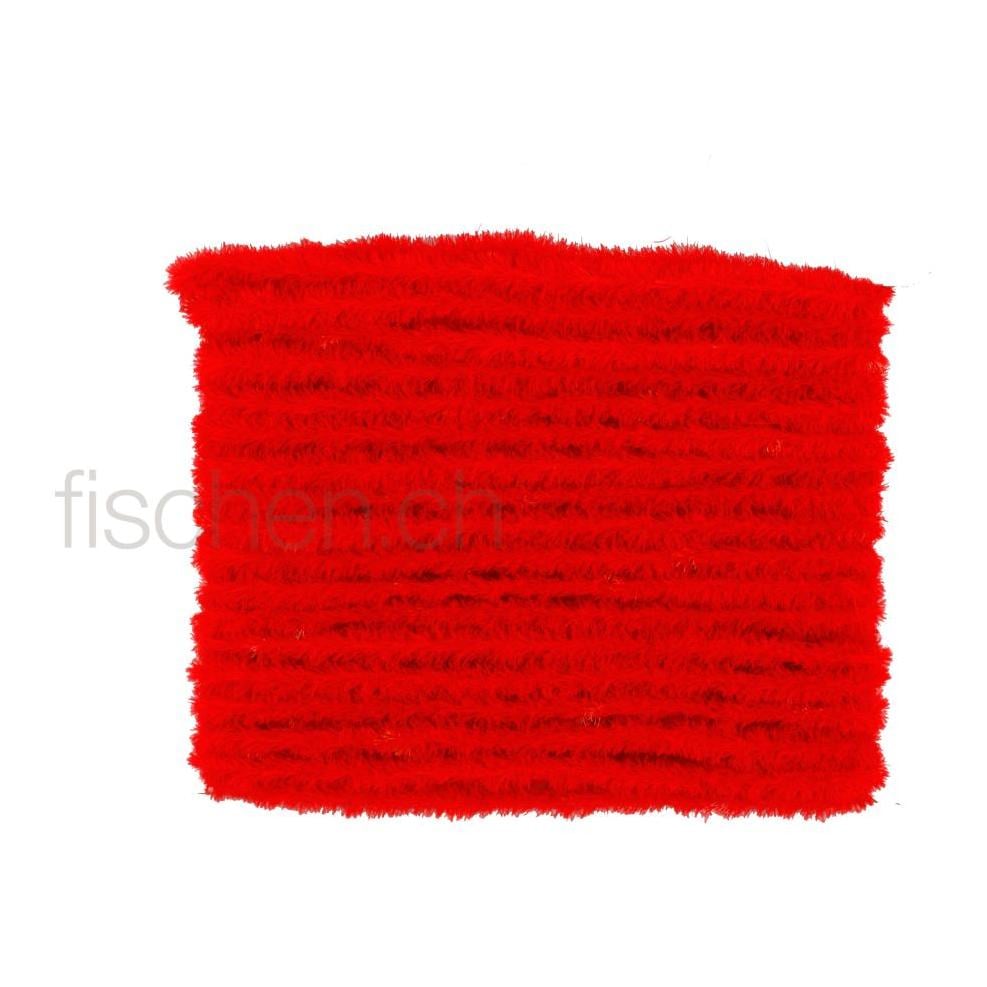 Hareline Dubbin Ultra chenille medium fluo red