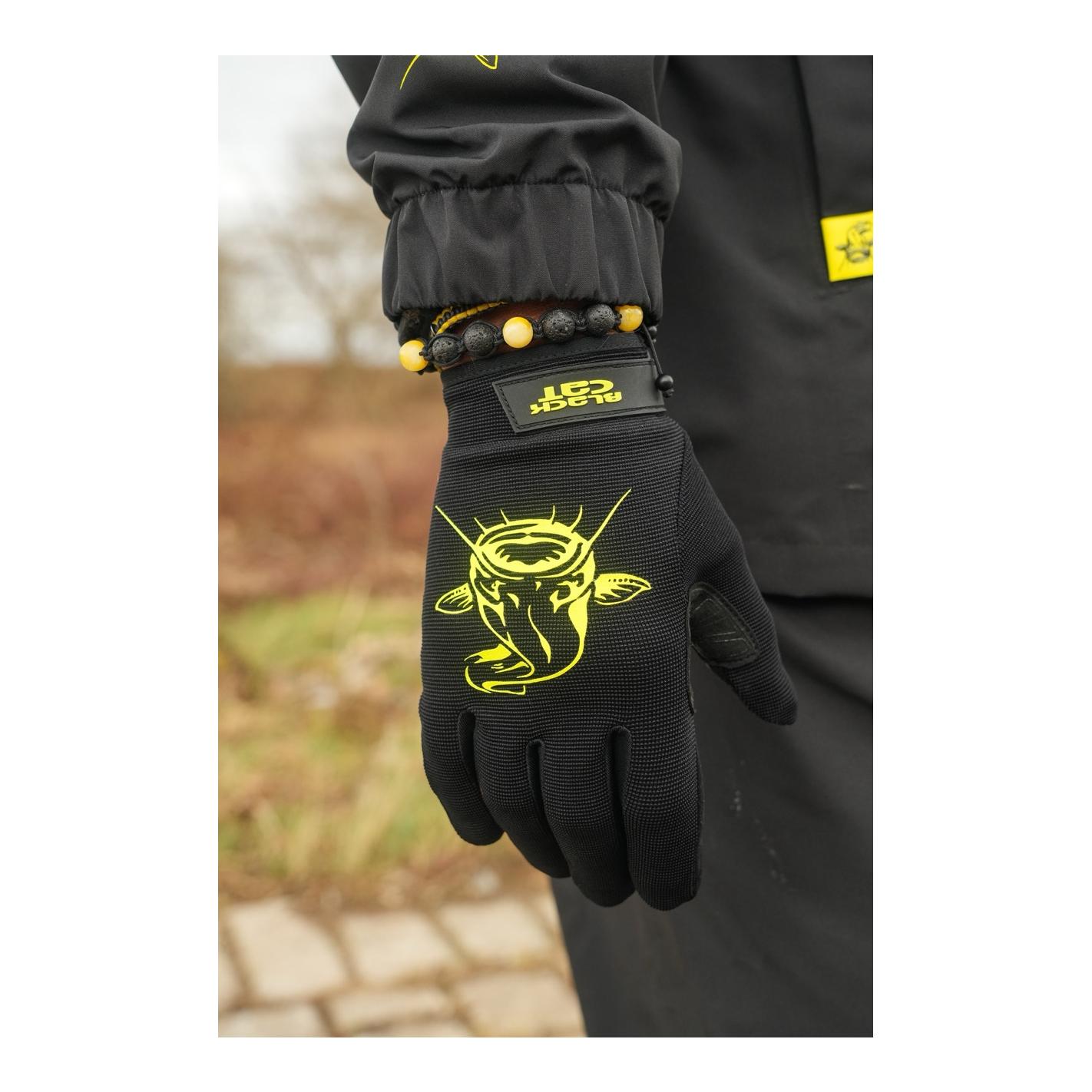 Black Cat Cat Gripper Handschuhe