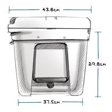 TUNDRA 65 White - Kühlbox