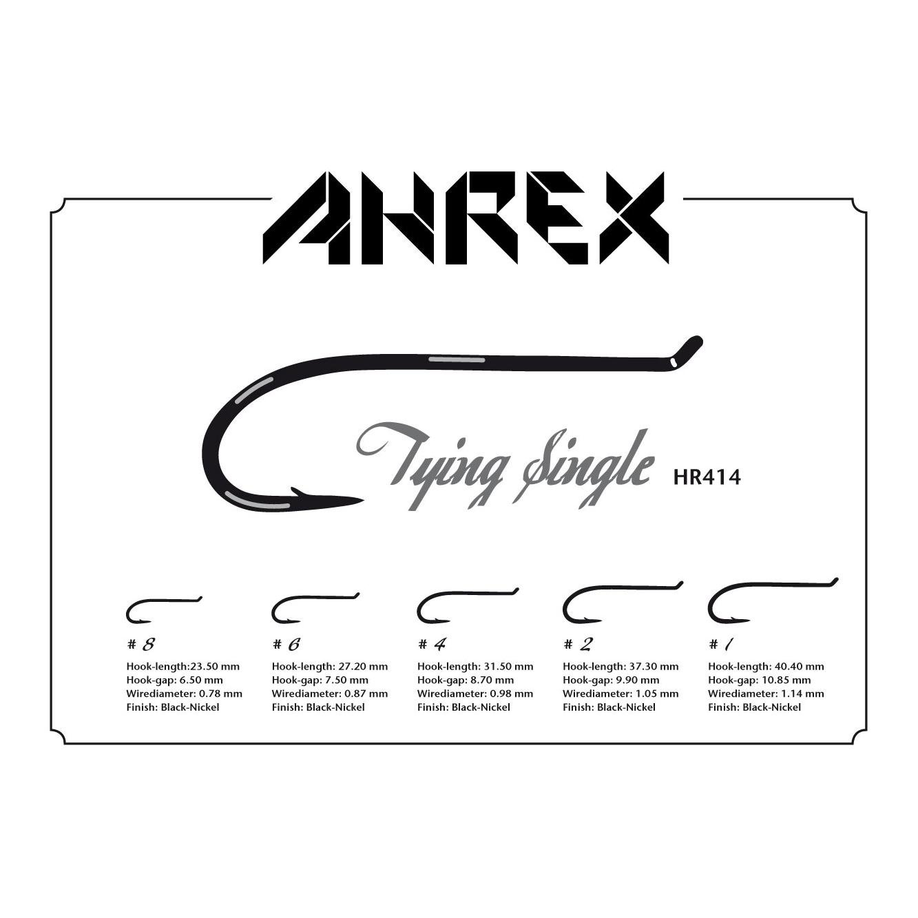 HR414 - Tying Single - Fliegenhaken