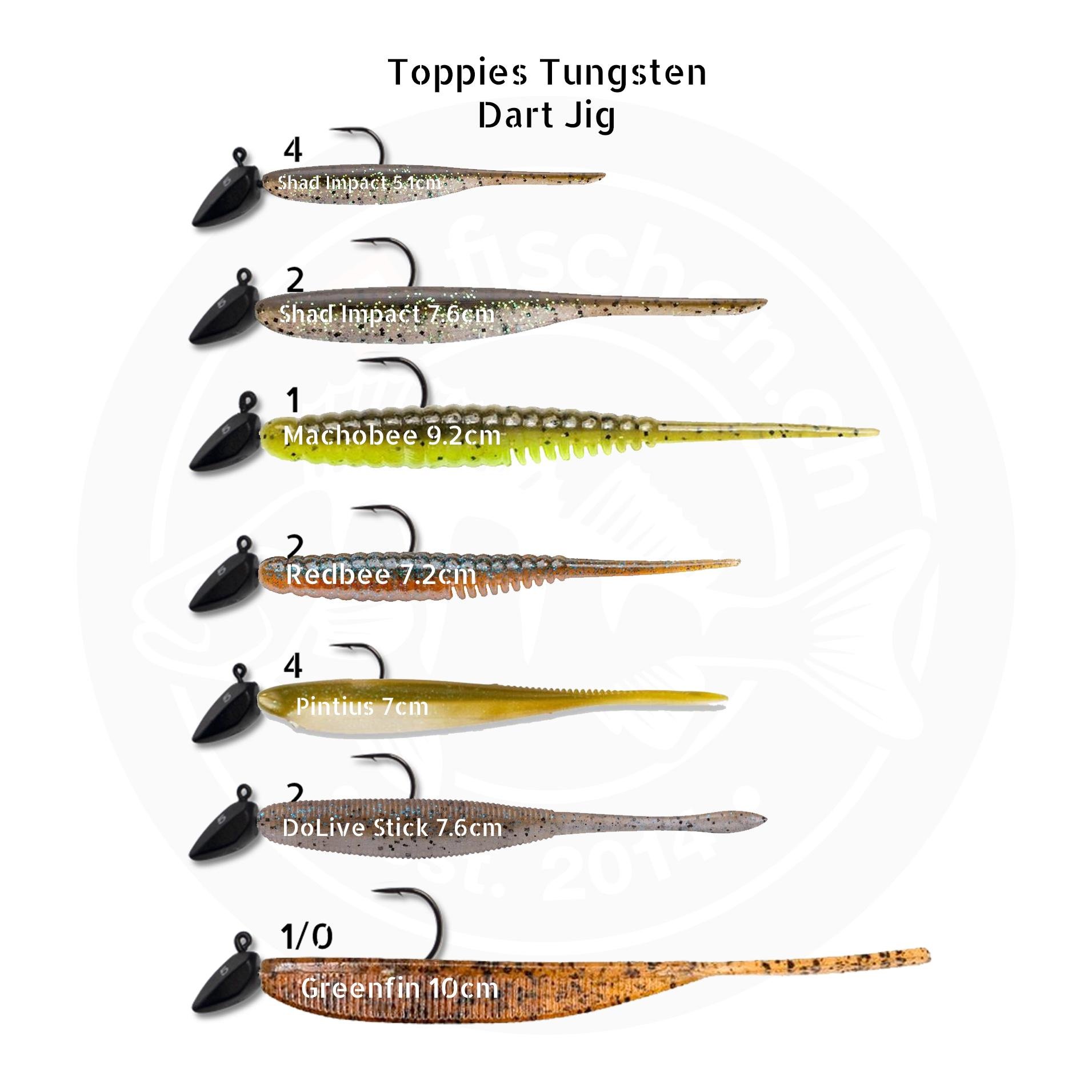Tungsten Dart Jig - Dart Jigkopf