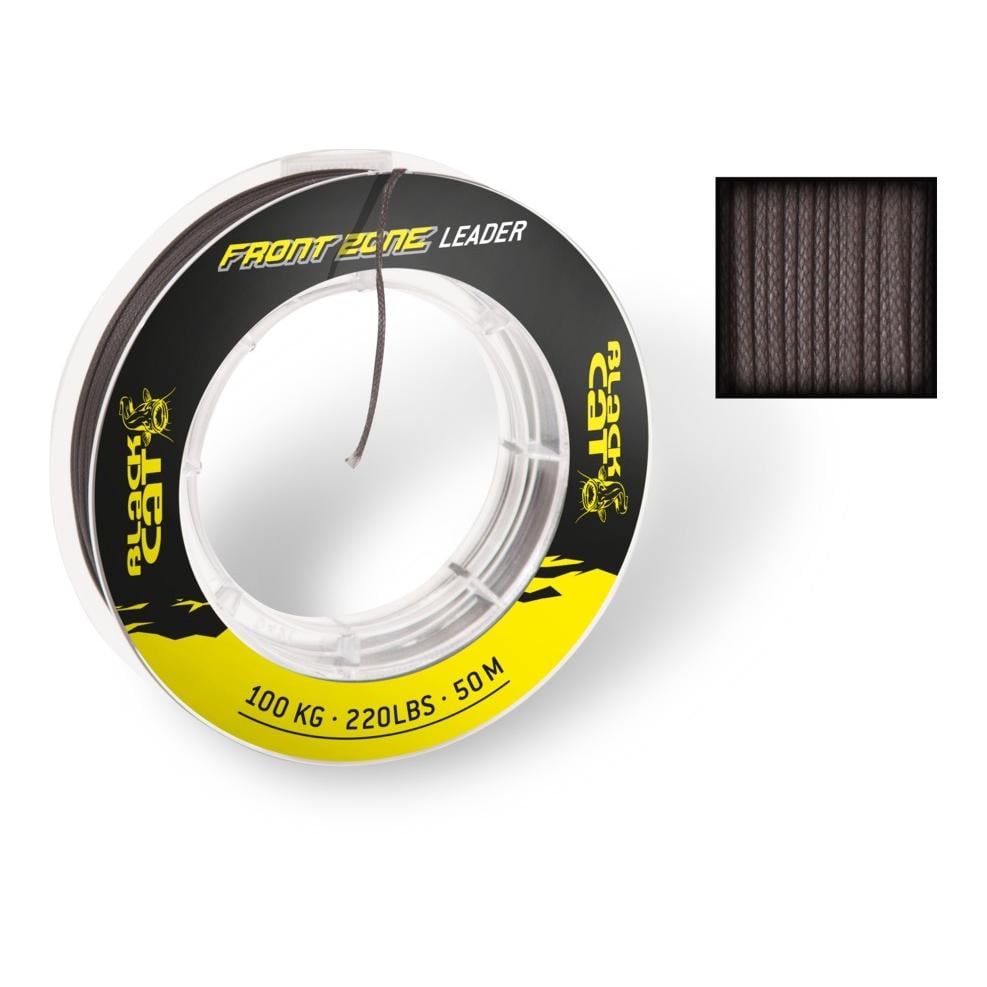 Black Cat Front Zone Leader - Vorfachschnur für Wels