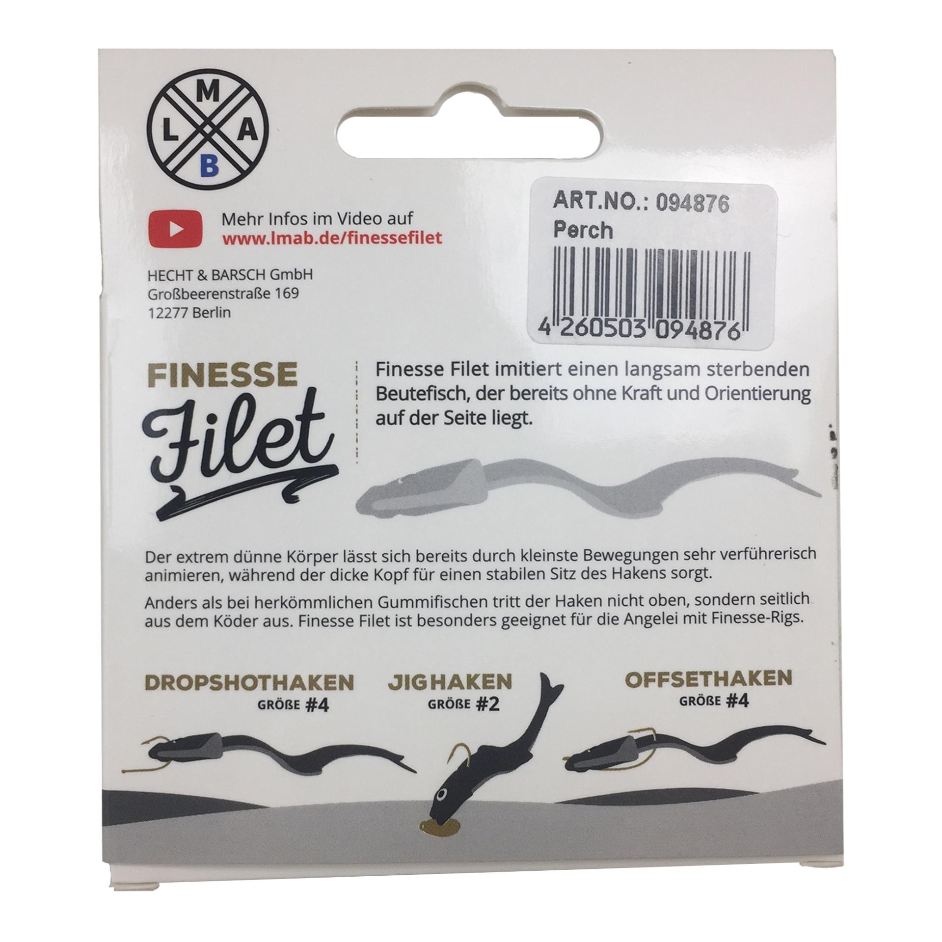 Finesse Filet Sunrise - Gummiköder