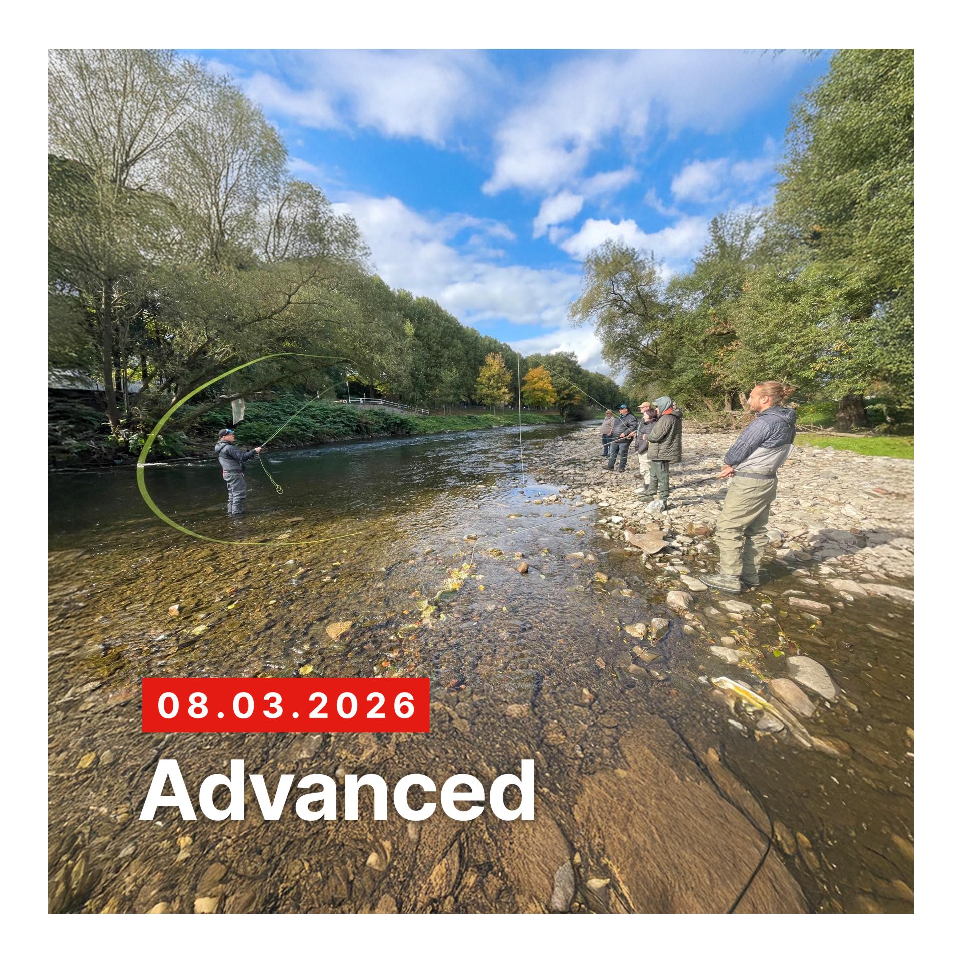 08.03.2026 Advanced Kurs Fliegenfischen - mit Chris Rownes 
