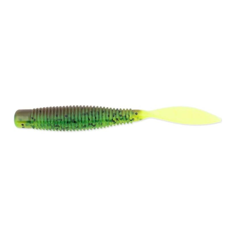 Image of Missile Baits Ned Bomb - Gummiköder - Dill Pickle Chartreuse Tail - bei fischen.ch