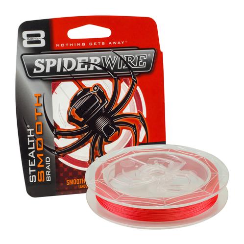 Image of Spiderwire Stealth Smooth 8 Red - Meterpreis bei fischen.ch