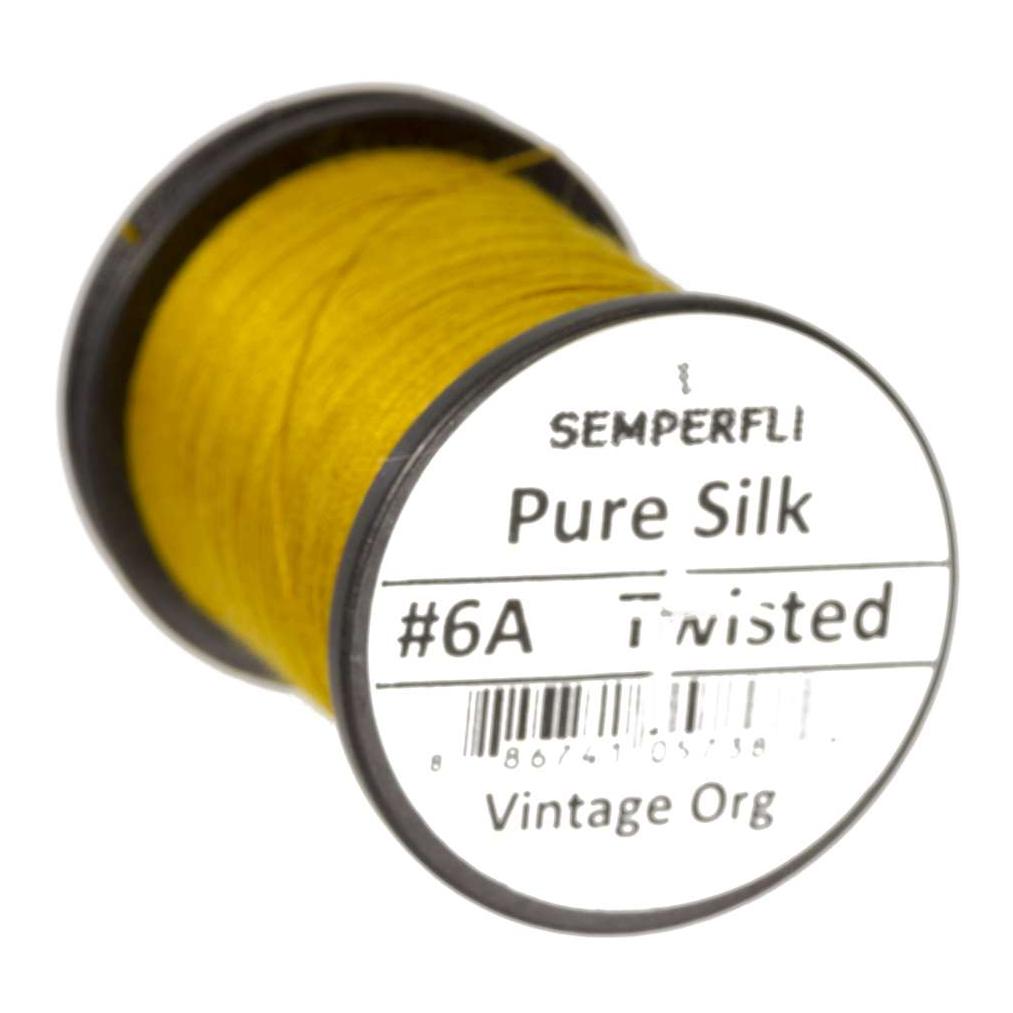 Image of Semperfli Pure Silk - Vintage Orange - Bindefaden bei fischen.ch