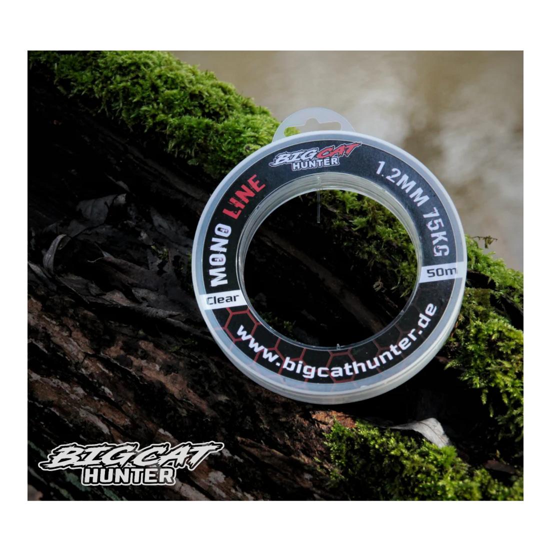 Mono Line 1,2mm Vorfachschnur Welsangeln