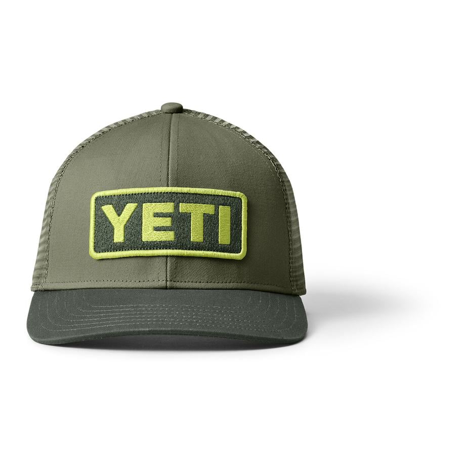 Image of YETI Mid-Pro Logo Badge Trucker Hat - Cap - Highlands Olive - bei fischen.ch