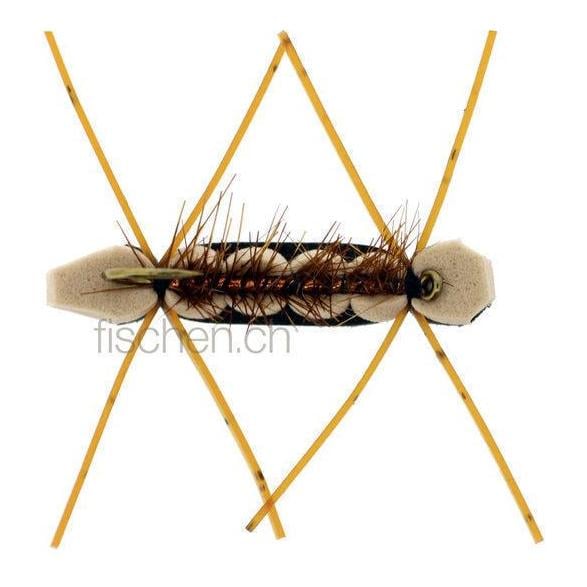 Chernobyl Ant Schwarz/Beige - Trockenfliege