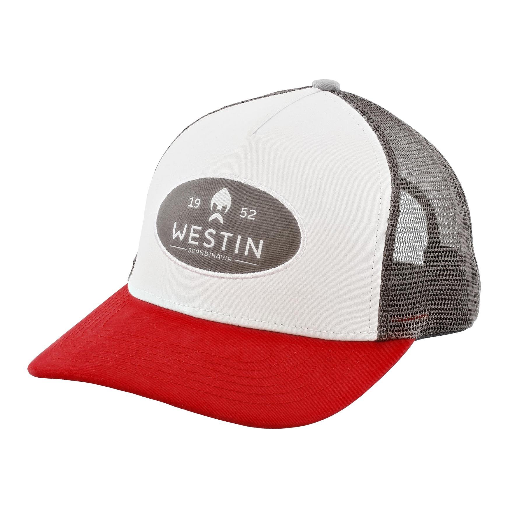 Westin W6 Classic - Cap - Silver Grey/Red -