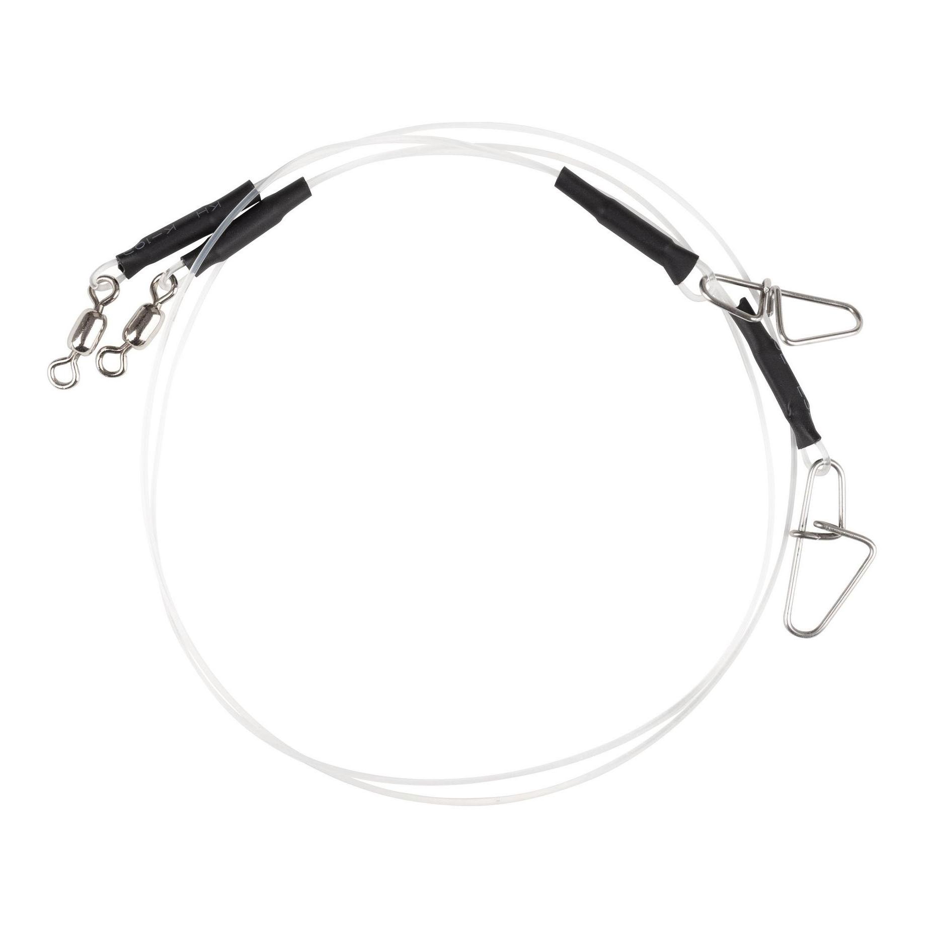 Svartzonker Fluorocarbon Vorfach – Unsichtbares Hecht-System (2 Stk.)