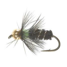 Unique Flies Bead Head Black Devil - Nymphe