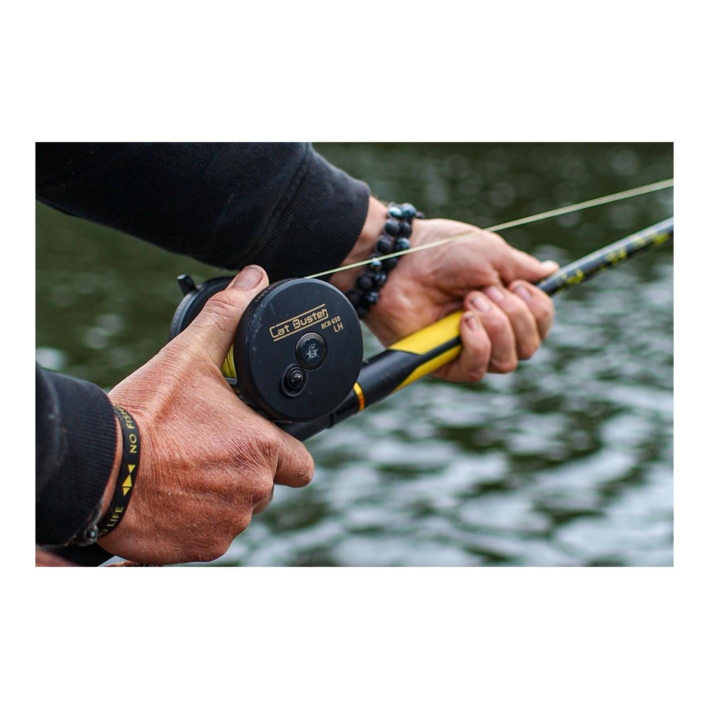 Black Cat Buster LH - BCB 650 Linkshand-Multiplikatorrolle