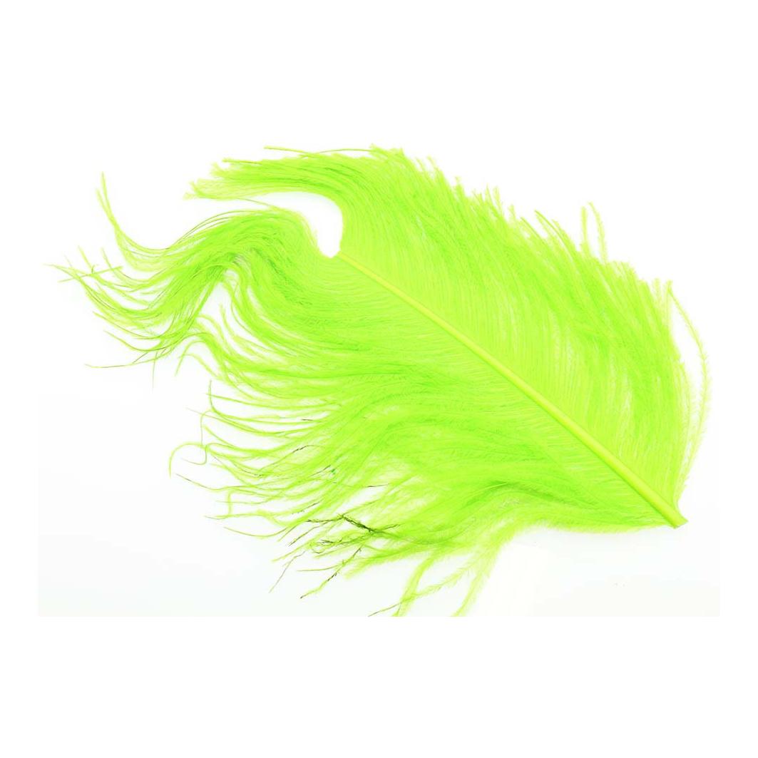 Wapsi Ostrich Herl - Fl. Chartreuse - Strauss