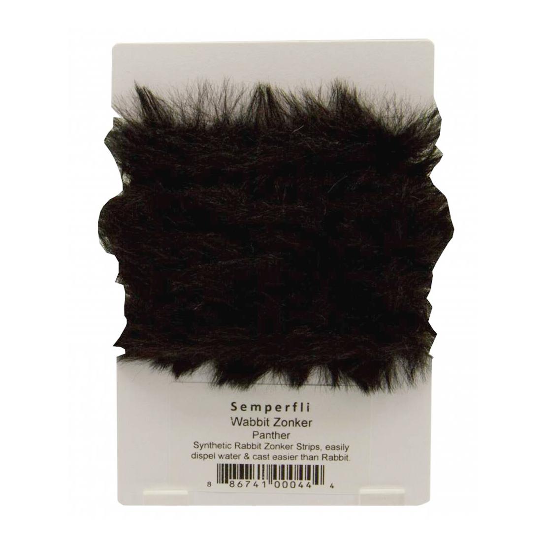 Semperfli Synthetic Rabbit Zonker - Panther