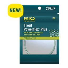 9ft Powerflex Plus Tapered Leader 2Pack - Fliegenvorfach