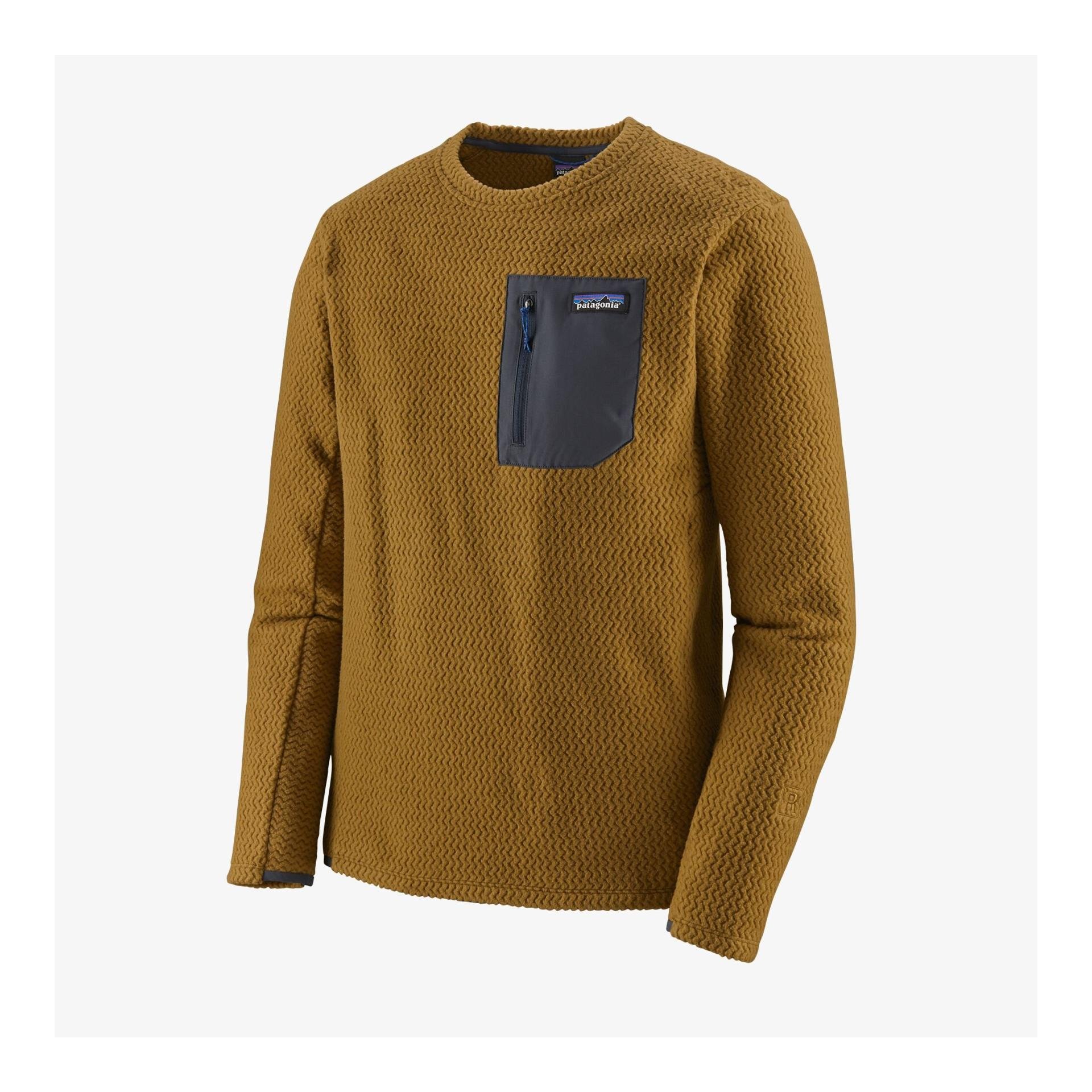 Image of Patagonia M's R1 Air Crew - Pullover - Mulch Brown - bei fischen.ch