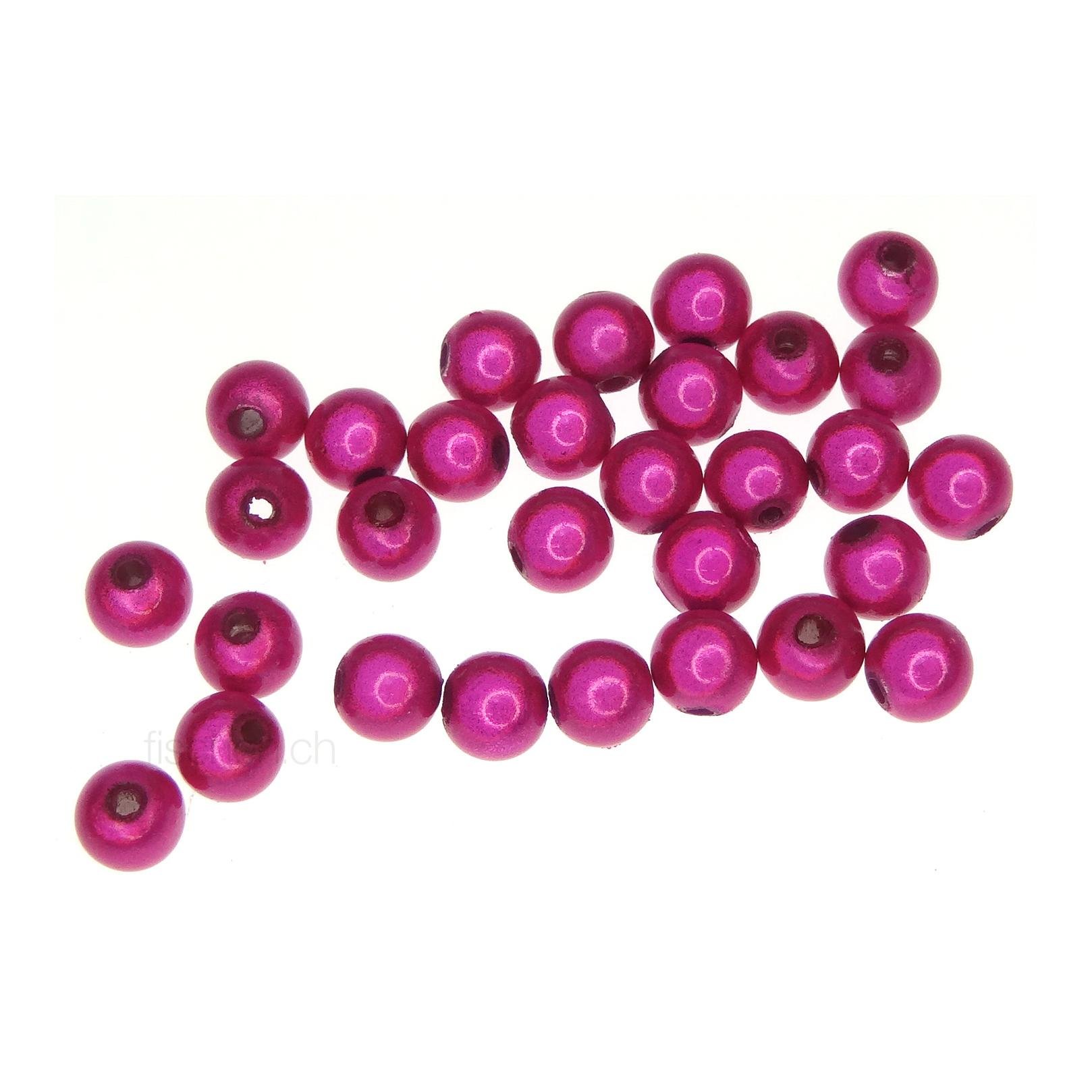 Hareline Dubbin 3D Beads - Fuchsia