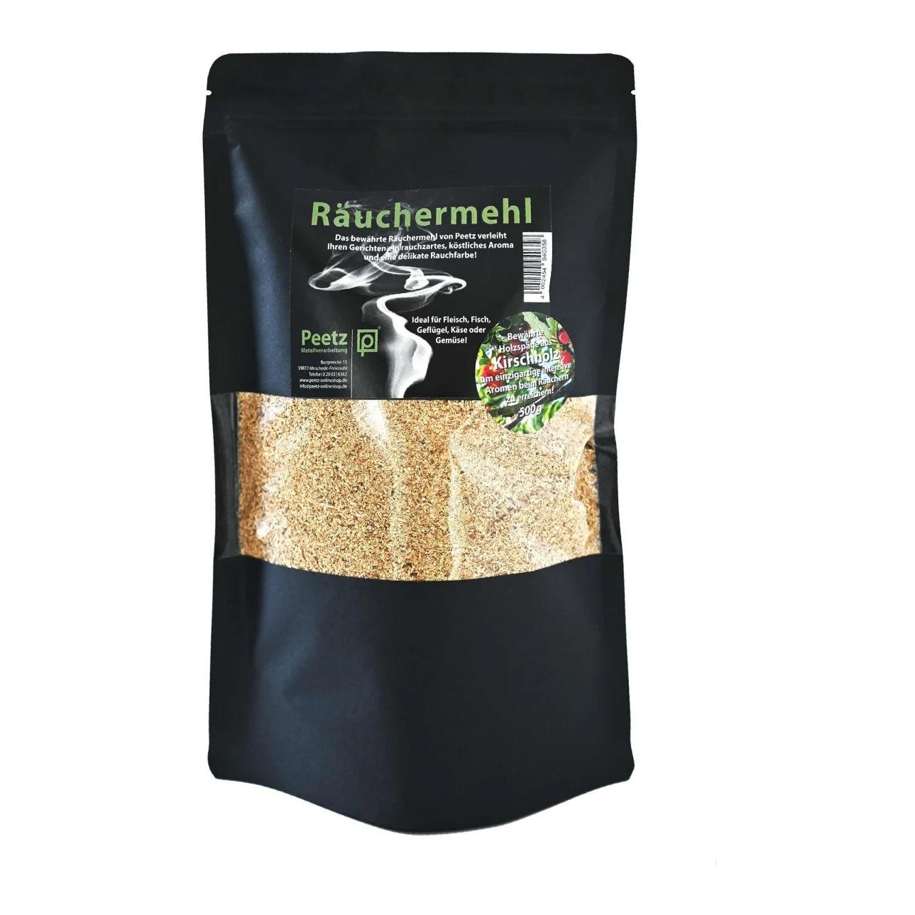 Räuchermehl Kirsche 500g wiederverschließbar