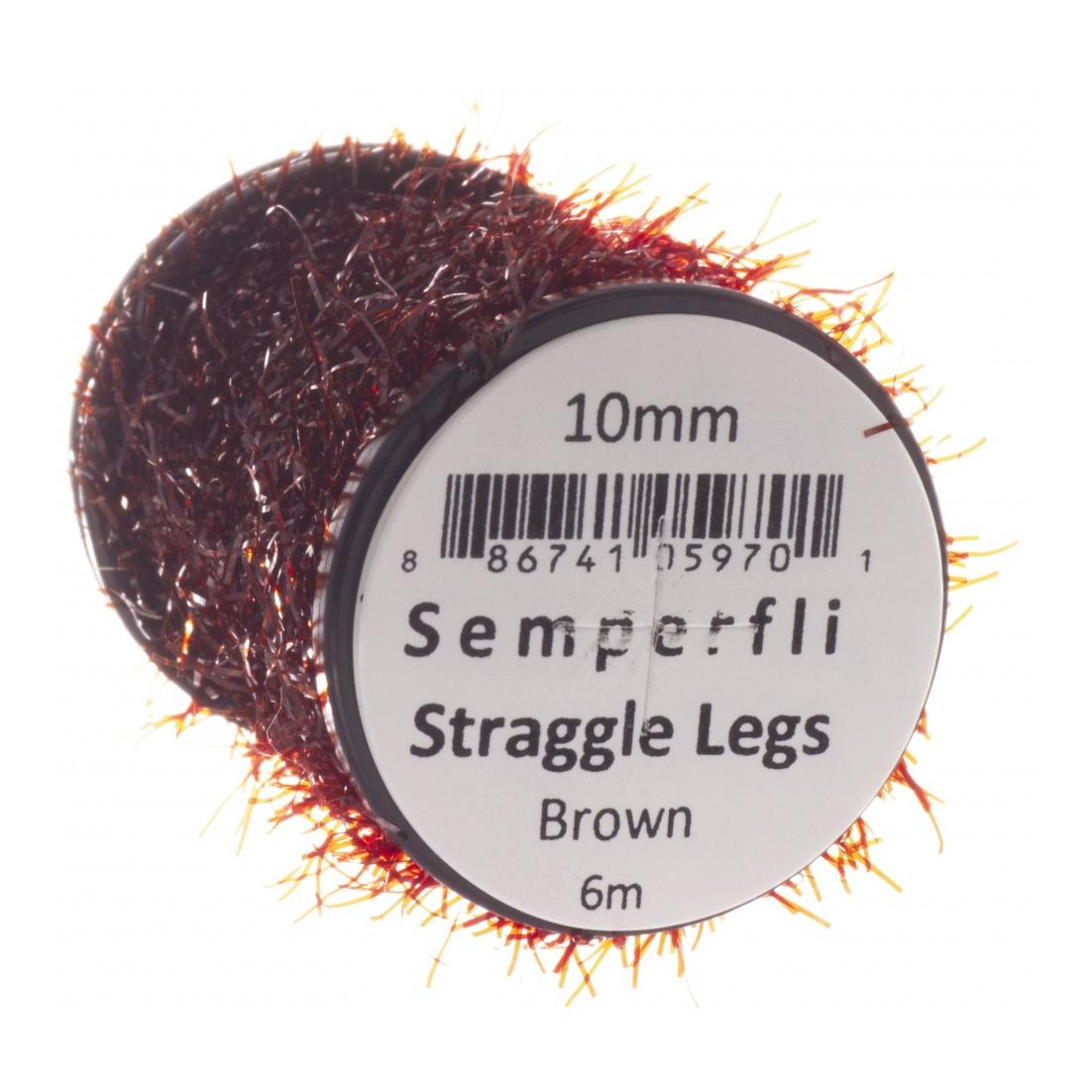Semperfli Straggle Micro Legs - Brown - Chenille