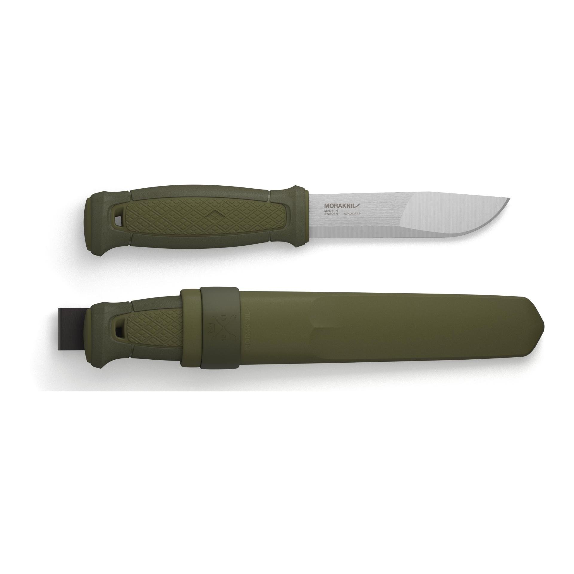 Image of Morakniv Kansbol Messer mit Kunststoffscheide - Oliv - Olive - bei fischen.ch