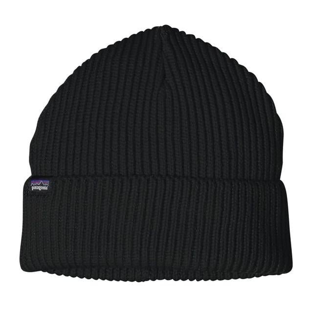 Fishermans Rolled Beanie Black - Mütze