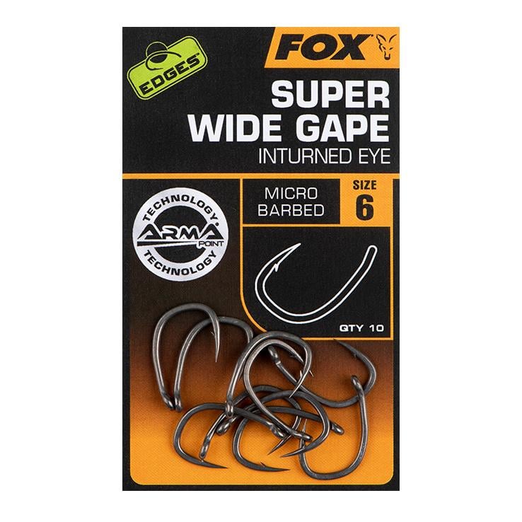 FOX Rage Edges Armapoint Super Wide Gape (inturned eye) - Size 2