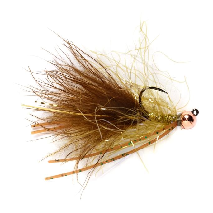Image of Fulling Mill Daniel's UV Polar Jig Olive o.W. - Streamer bei fischen.ch