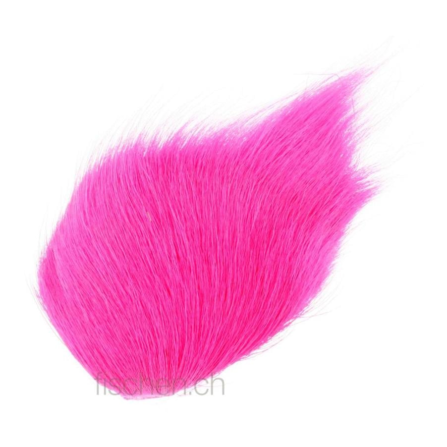 Image of Hareline Dubbin Deer Belly Hair - Hot Pink - Rehhaar bei fischen.ch