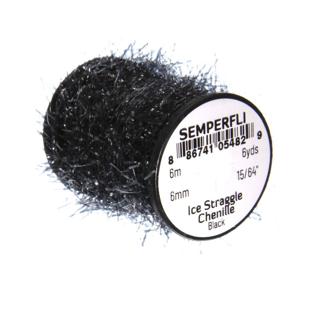 Ice Straggle Chenille Black